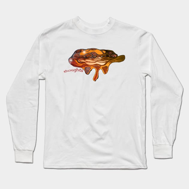 Thoughts Long Sleeve T-Shirt by IanWylie87